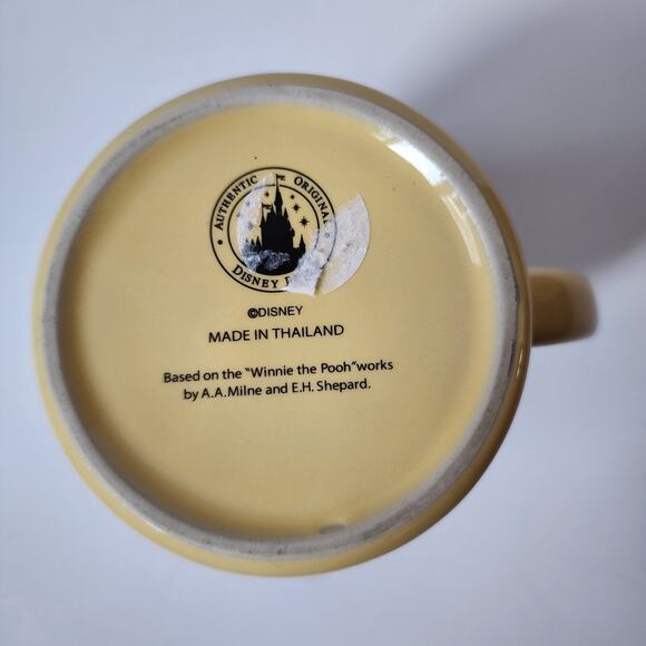 Disney Tigger Mug 3D Ceramic Coffee Cup Yellow Embossed Textured Flower Tiger - Picture 6 of 6